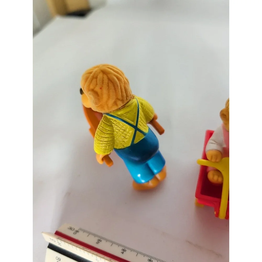 McDonalds 1987 Berenstain Bears Happy Meal, Complete Set of 4  -‎ Loose